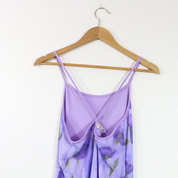 *Accomplice Vintage Purple Floral Maxi Summer Dress - Picture 5 of 7